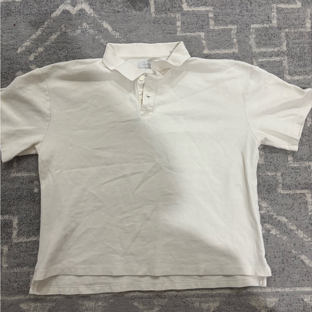 Classic White Polo Shirt - Kids